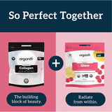 Detalle de la etiqueta de Organifi Collagen con información de ingredientes