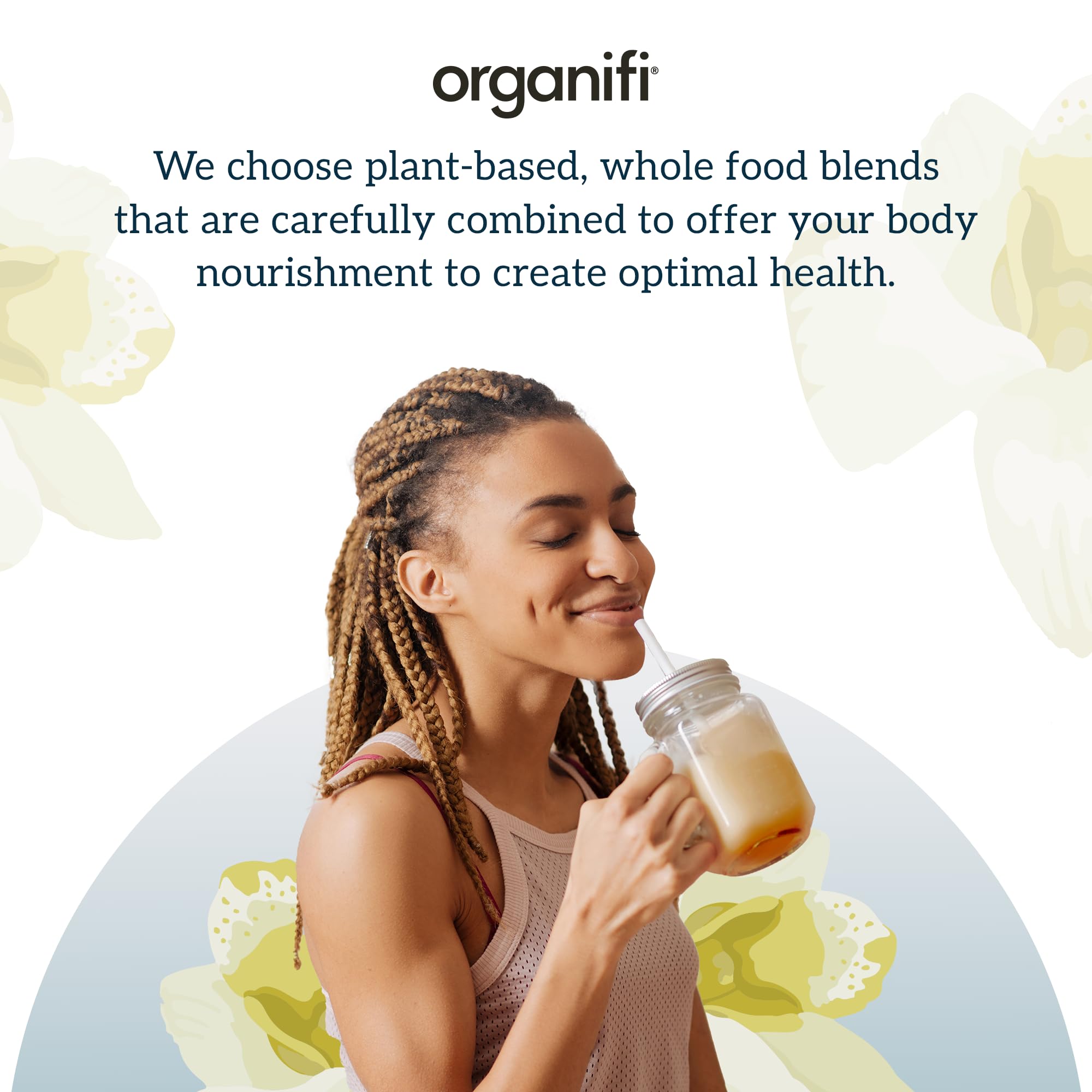 Organifi en contexto lifestyle desayuno saludable para llevar y mantener energía