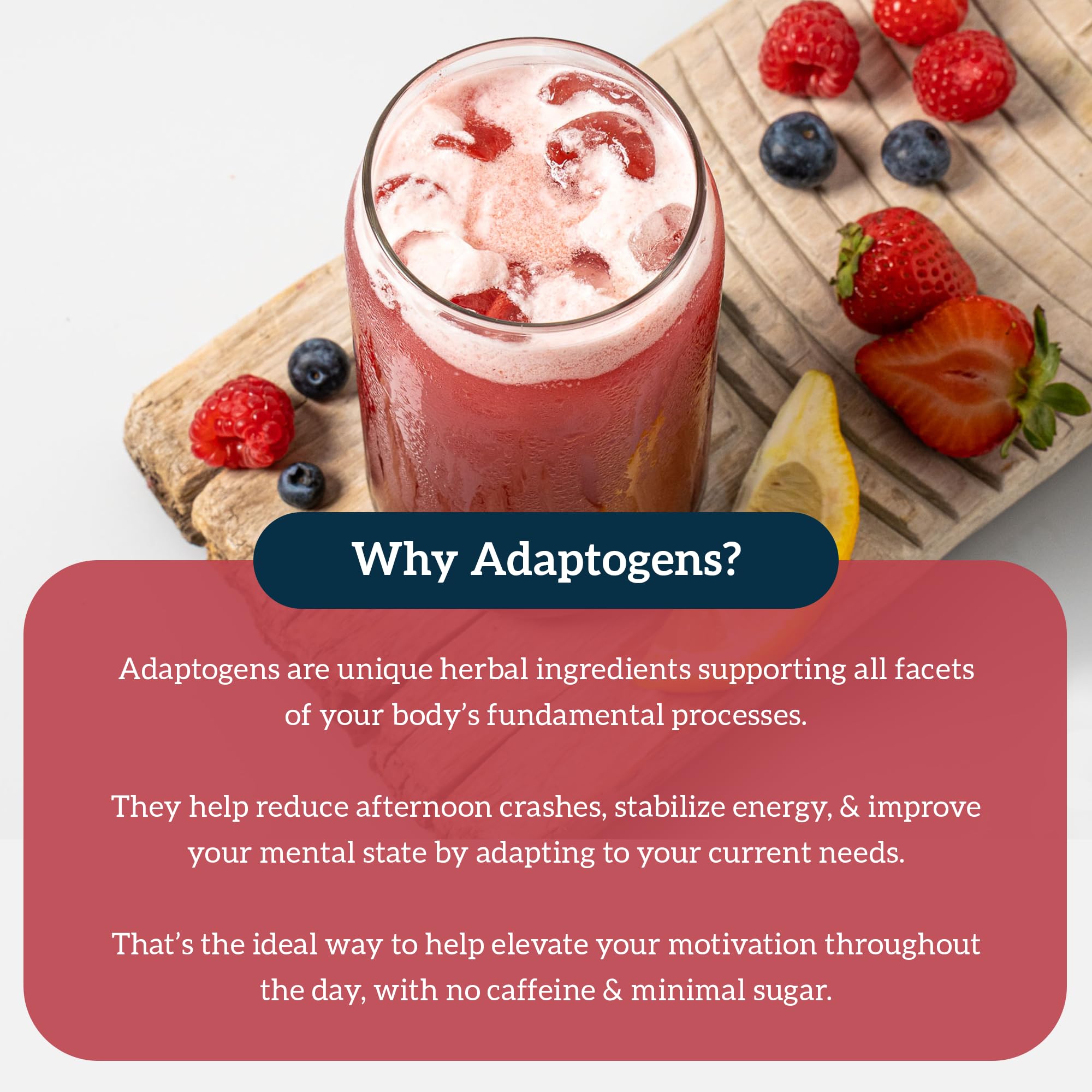Organifi Red Juice etiqueta, marca detalla ingredientes funcionales