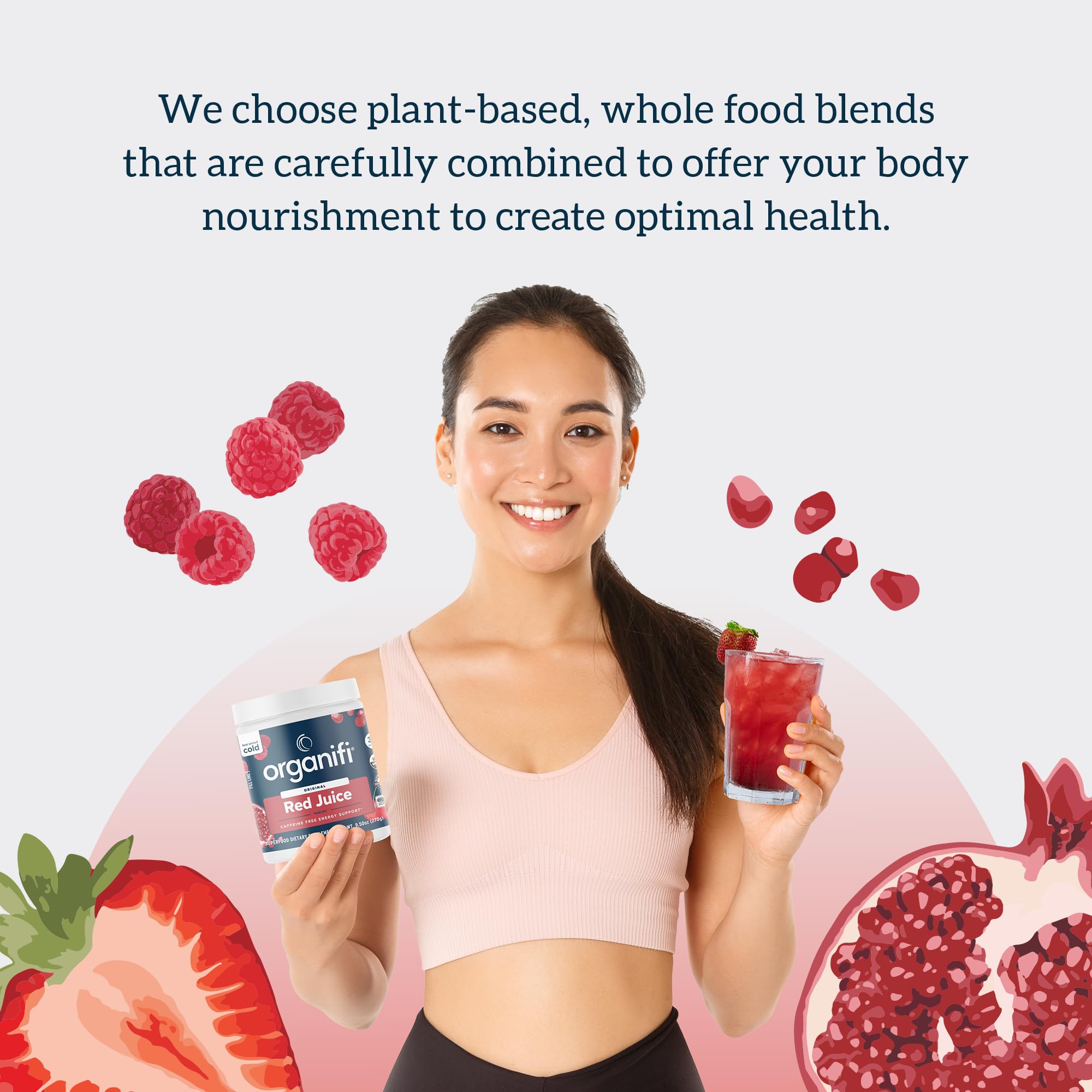 Escena matutina con Organifi Red Juice integrándose en la rutina diaria