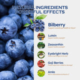 ORGANIHERBENCE detalle de la etiqueta con ingredientes y certificaciones