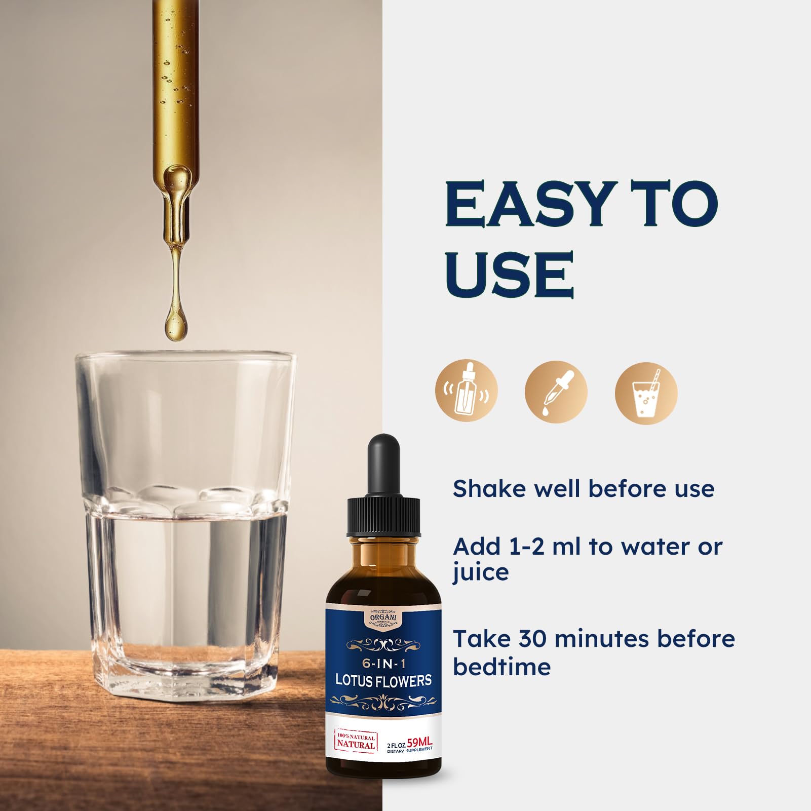 ORGANIHERBENCE etiqueta legible con lista de ingredientes y confianza