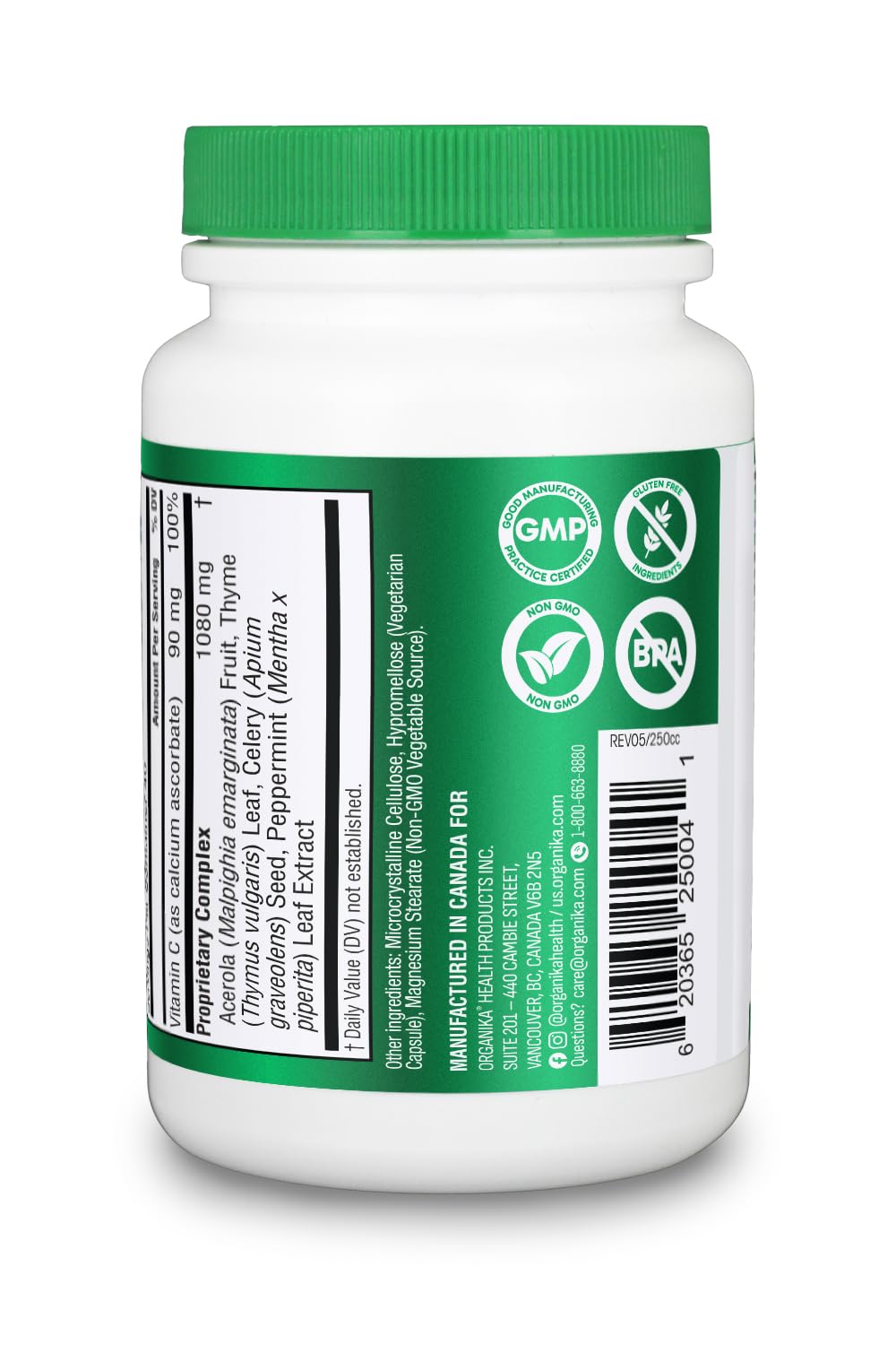 Textura de la cápsula Organika en mano, acabado vegetal y formulación suave