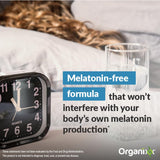 Organixx Clean Sleep 3D cápsulas dentro del envase para ver cantidad y formato