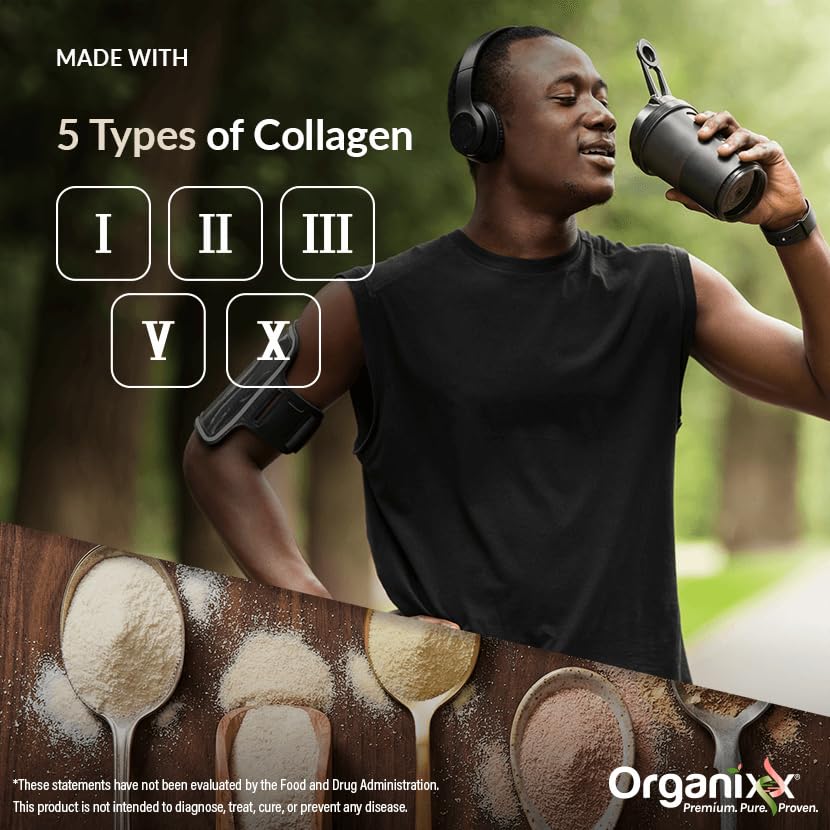 Organixx en entorno deportivo con botella para entrenar