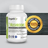 Organixx extractos de hongos fermentados en primer plano, biodisponibilidad