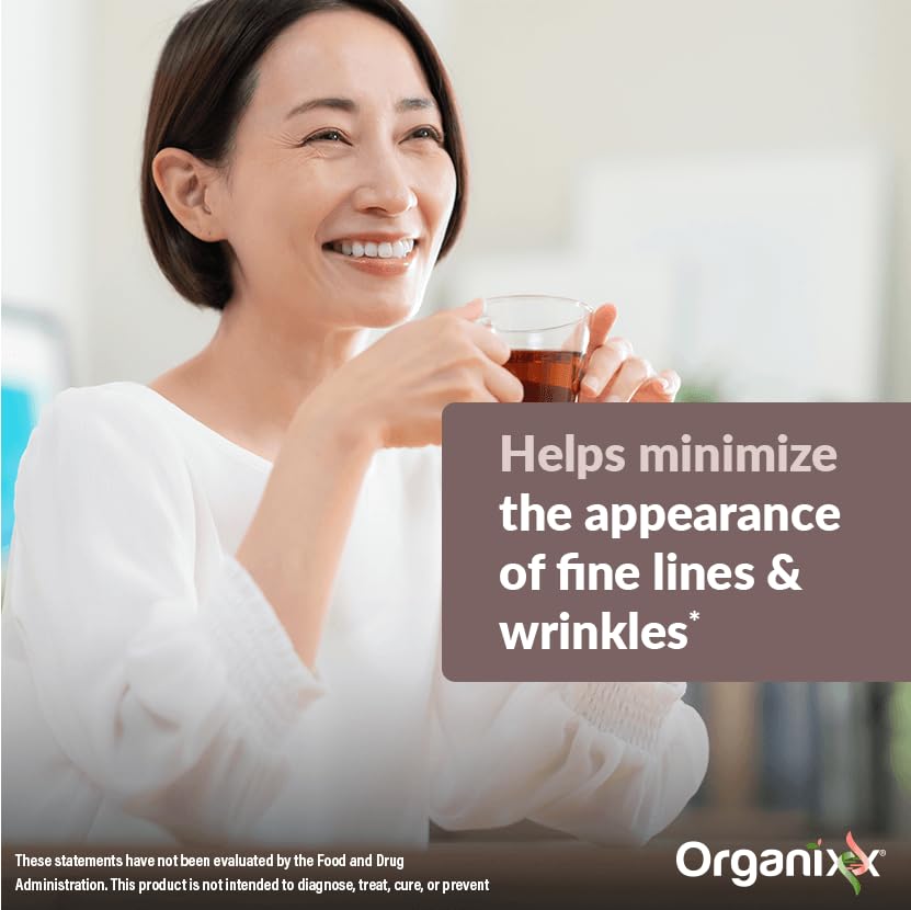 Organixx etiqueta con ingredientes y pruebas de terceros