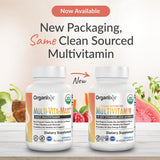 Organixx multivitamin cápsula blanda vegana detalle de textura y facilidad de deglución