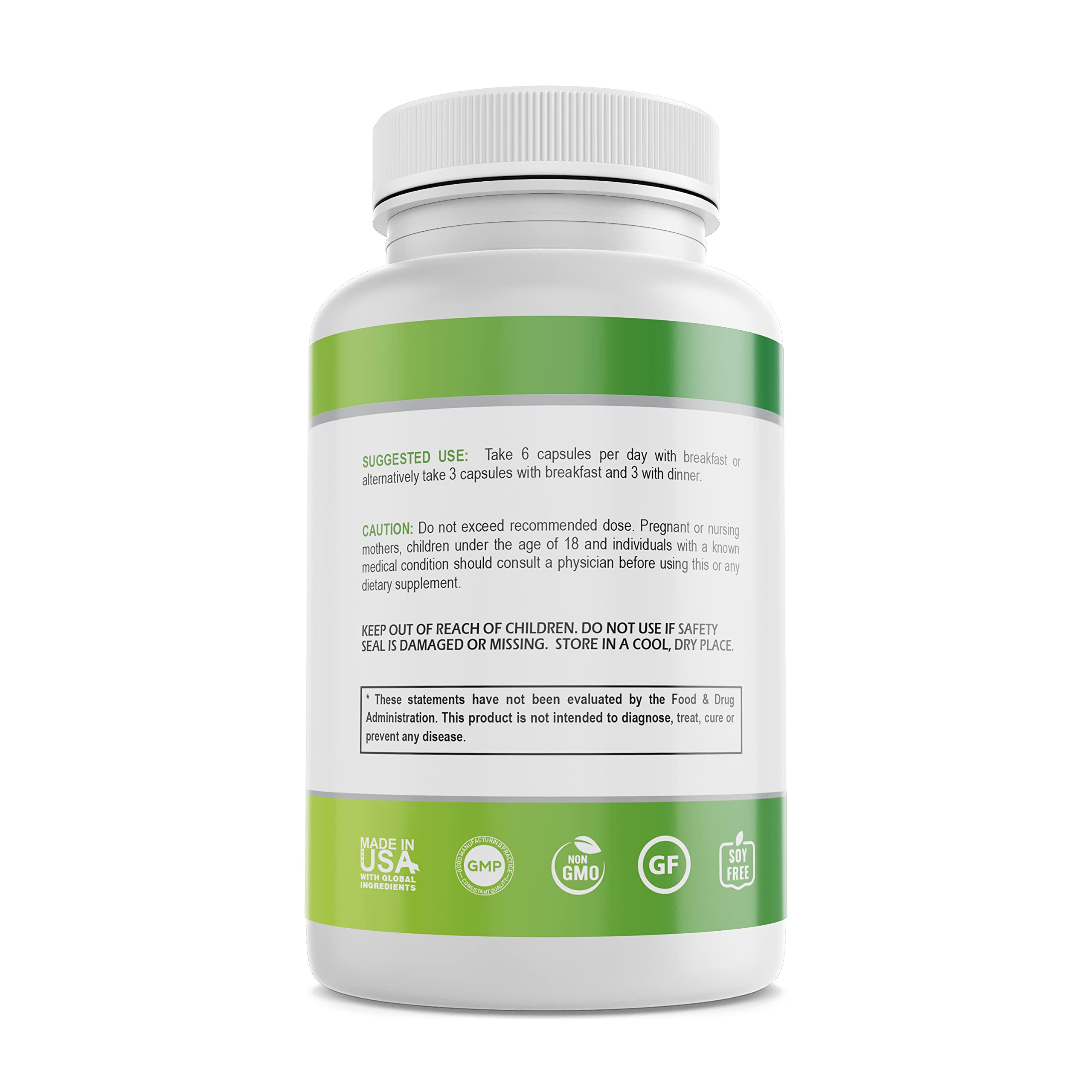 ORGANOPLEX cápsulas abiertas con polvo fino de hoja, beneficiando pureza y textura