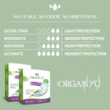 Organyc lifestyle mujer activa sintiéndose segura y cómoda