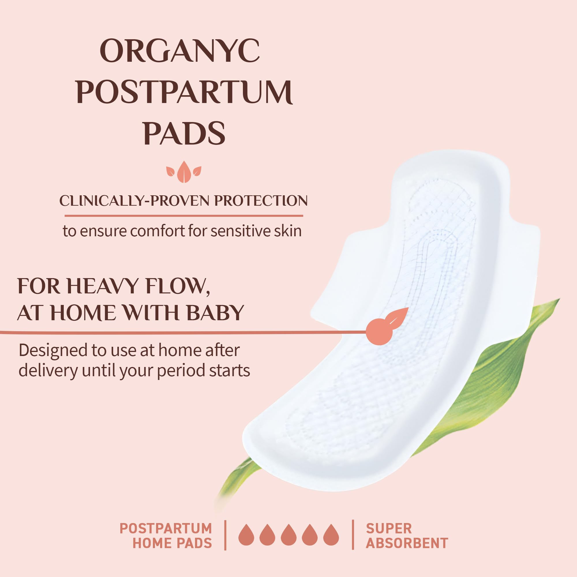 Organyc textura de algodón orgánico, suavidad que protege la piel