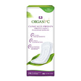 Organyc empaque frontal mostrando caja y protección discreta