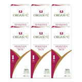 Organyc empaque frontal mostrando cantidad y certificación, confort natural