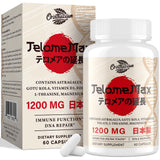 Orinthalixium TelomeMaxt frente del empaque mostrando la marca y beneficios clave