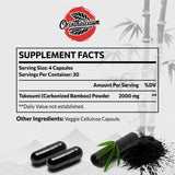 Orinthalixium etiqueta con información nutricional y beneficios transparentes