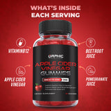 ORPHIC NUTRITION gomitas dentro del frasco que ilustran la cantidad y suministro de 60 días