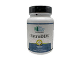 Ortho Molecular EstroDIM envase frontal mostrando la marca y beneficios clave