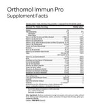 Orthomol Immun Pro polvo en primer plano con textura fina y mezcla rápida