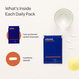 Orthomol Immun Pro mezcla en vaso listos para beber y consumir al momento