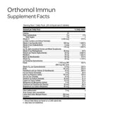 Orthomol Immun comprimidos en caja abierta para administración diaria sencilla