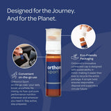 Escena lifestyle con corredor y Orthomol Sport, complemento para estilos activos