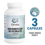 Orvela primer plano de cápsula para apreciar textura y tamaño, beneficio: fácil de tragar