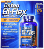 Osteo Bi-Flex frente del empaque mostrando la etiqueta y tamaño del envase para decidir compra