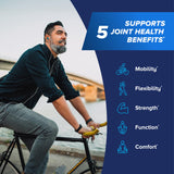 Osteo Bi-Flex etiqueta con ingredientes clave como glucosamina y vitamina D