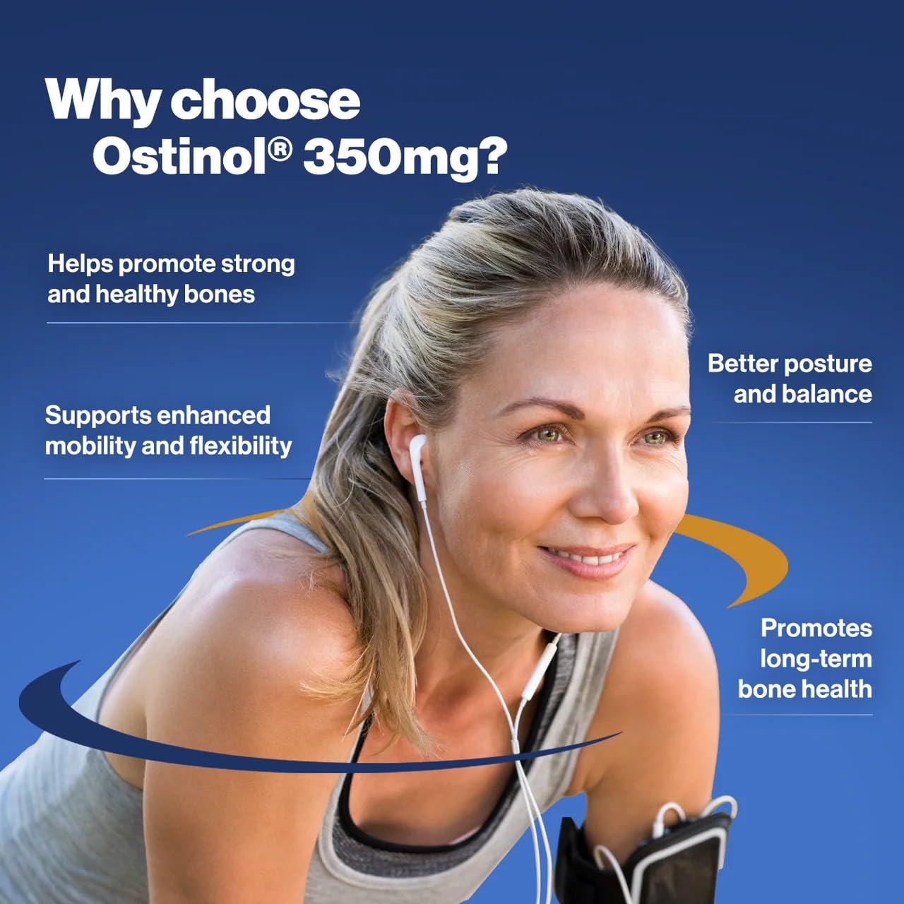 Ostinol frasco con alusión a Cyplexinol y origen orgánico certificado