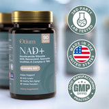 Otium montaje de ingredientes resveratrol y quercetina para apoyo celular