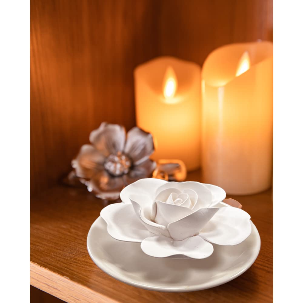 oumeiben difusor colocado en baño decorado para crear ambiente agradable