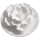 oumeiben difusor hibiscus frontal mostrando diseño decorativo y aroma sutil