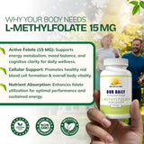 Our Daily Vites etiqueta nutricional legible con detalles de ingredientes