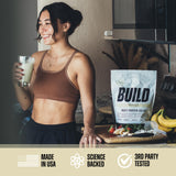 Outwork Nutrition comparación de tamaño 1.6lb para evaluar porciones