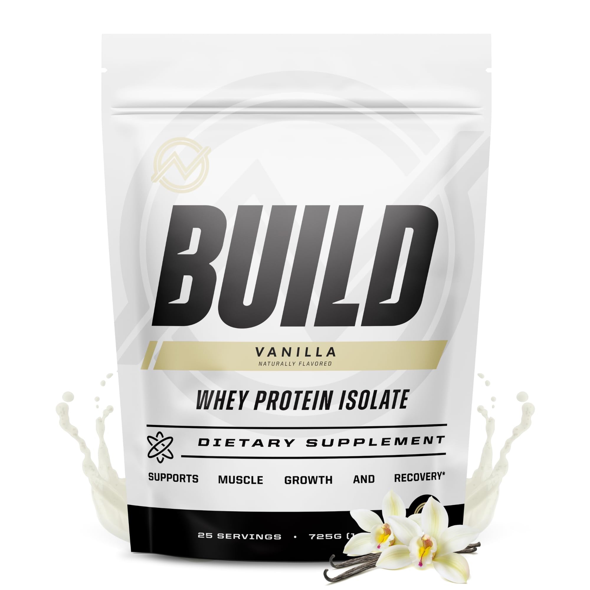 Outwork Nutrition frente del envase mostrando tamaño y sabor vainilla