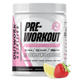 Outwork Nutrition frente del envase mostrando la marca y beneficio energético