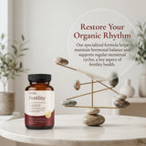 OVELLE FERTILITY etiqueta con lista de ingredientes, beneficio: transparencia y claridad informativa