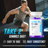 OVICIA etiqueta nutricional de Elite XL Boost gomitas con información clara