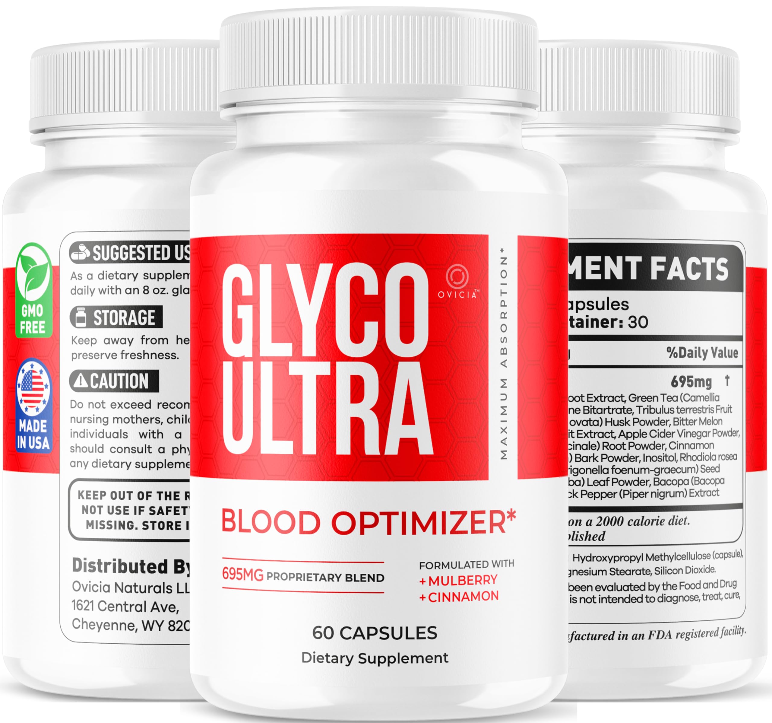 OVICIA Glyco Ultra estilo de vida activo mostrando conveniencia diaria