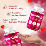 OVICIA gomitide gummies porción en mano, facilidad de uso diaria