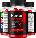 OVICIA caja abierta de Horse Boost con gomitas visibles invitando a consumir