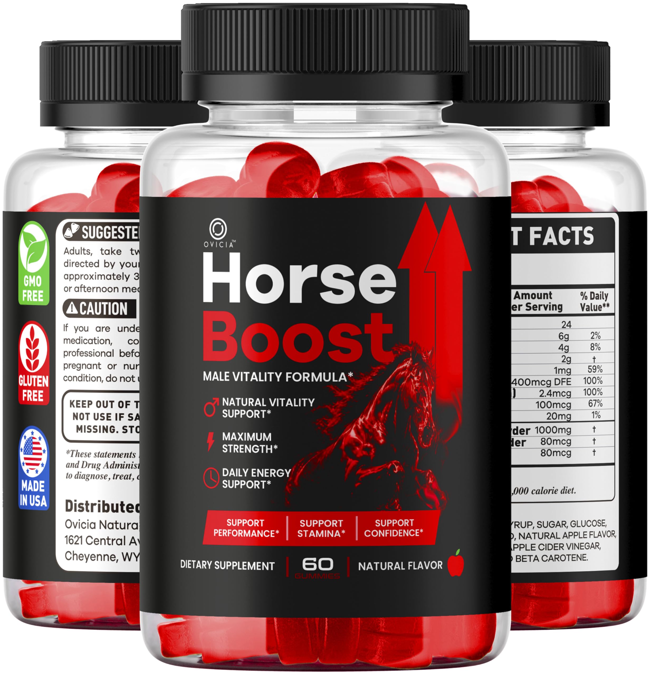 OVICIA Horse Boost escenario lifestyle que sugiere energía y actividad