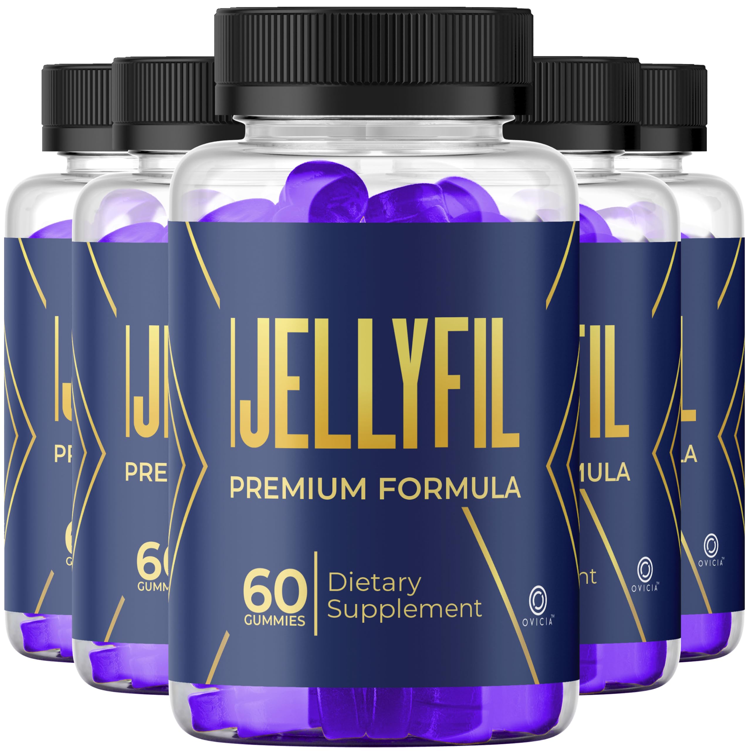OVICIA Jellyfil frontal del envase mostrando diseño claro y beneficios