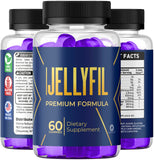 OVICIA Jellyfil los cinco frascos del pack mostrando suministro prolongado