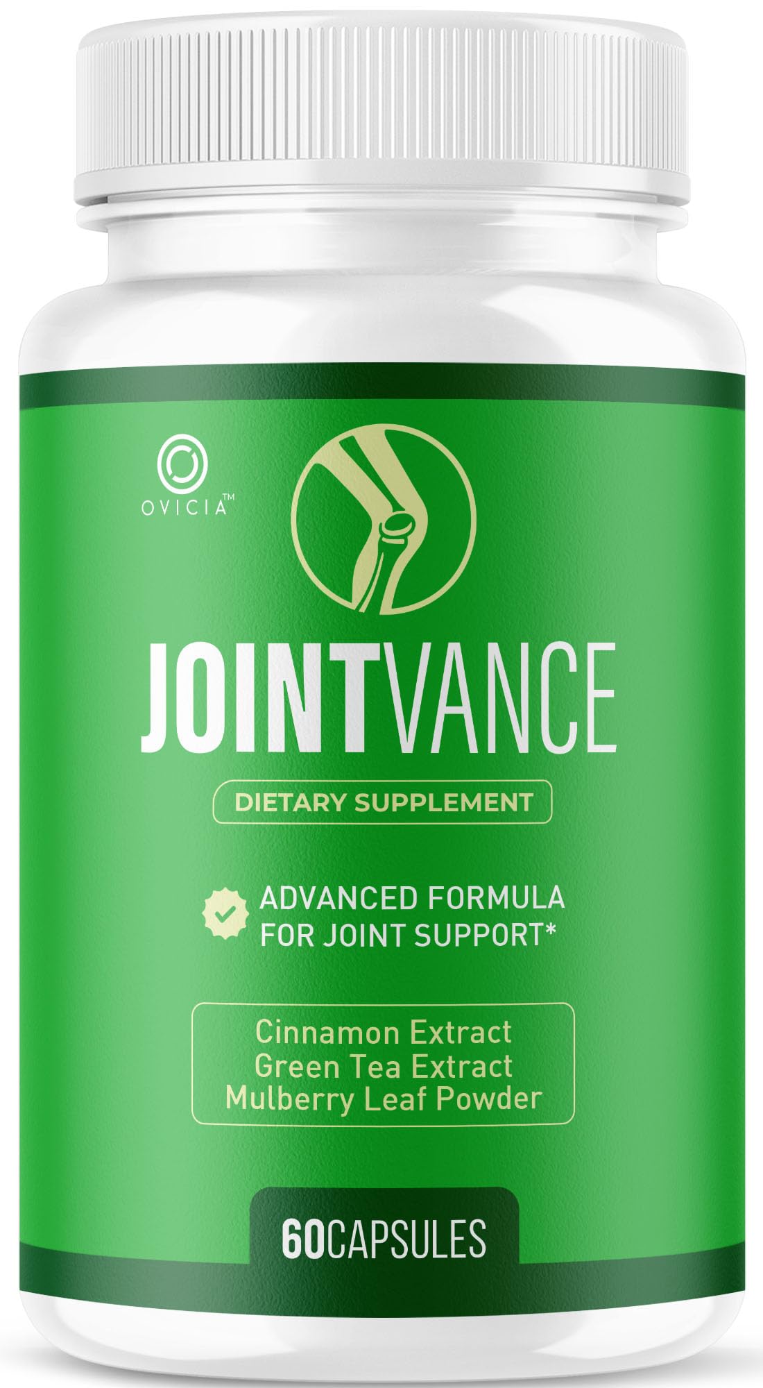 OVICIA envase JointVance frontal mostrando dosis y marca, ideal para confianza