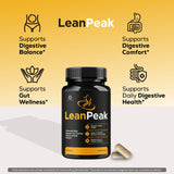 OVICIA Lean Peak cápsula en primer plano que muestra textura y recubrimiento
