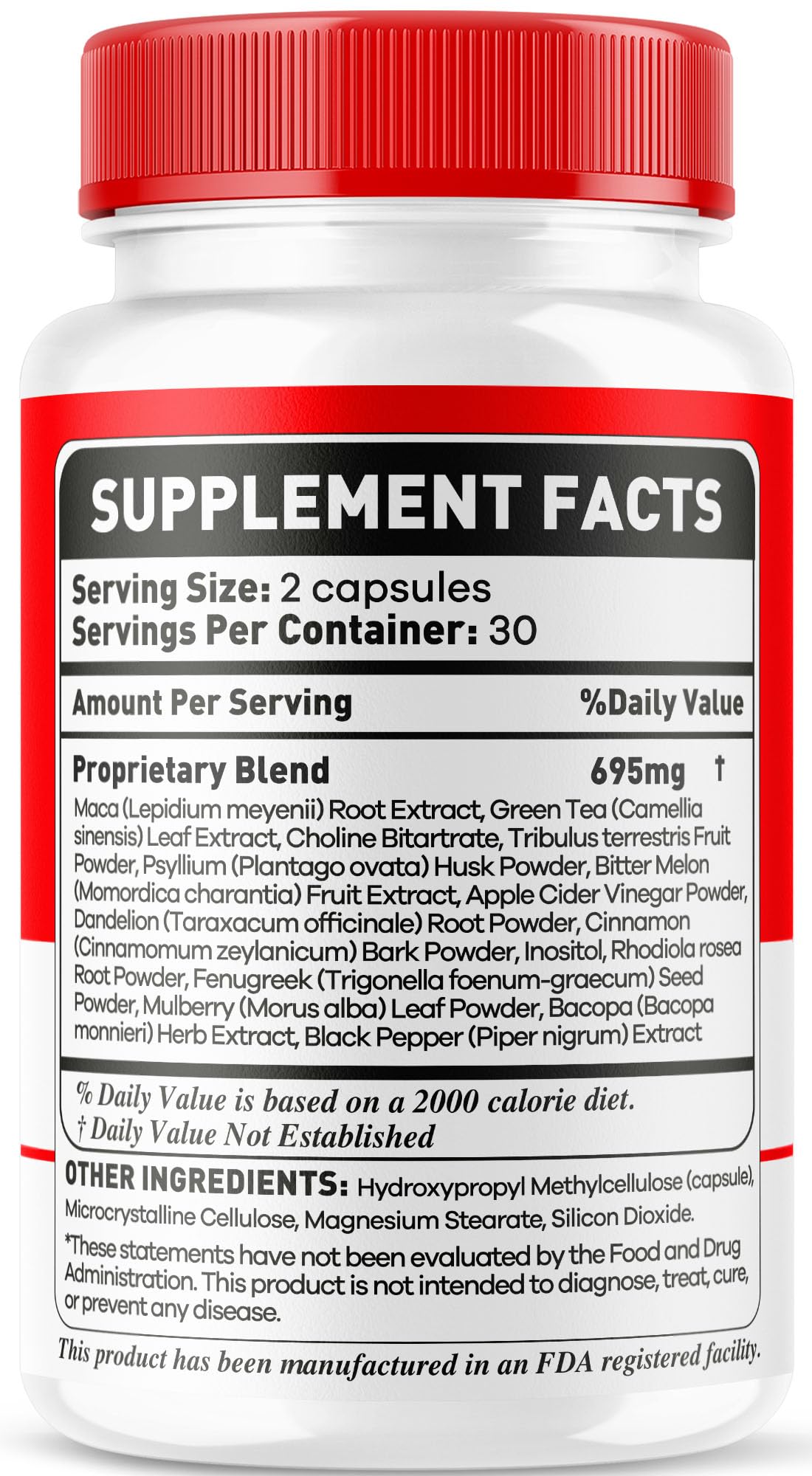 OVICIA Max Vitalize etiqueta de ingredientes legible, transparencia en composición