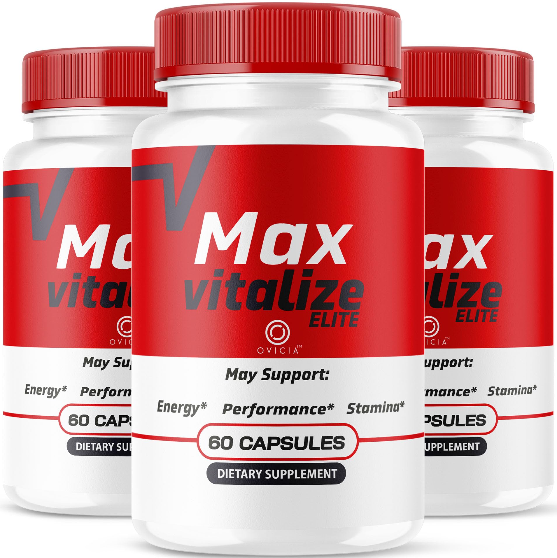 OVICIA Max Vitalize vista frontal mostrando el envase y la marca, aporta confianza
