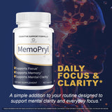 OVICIA Memopryl primer plano de cápsulas mostrando textura y tamaño