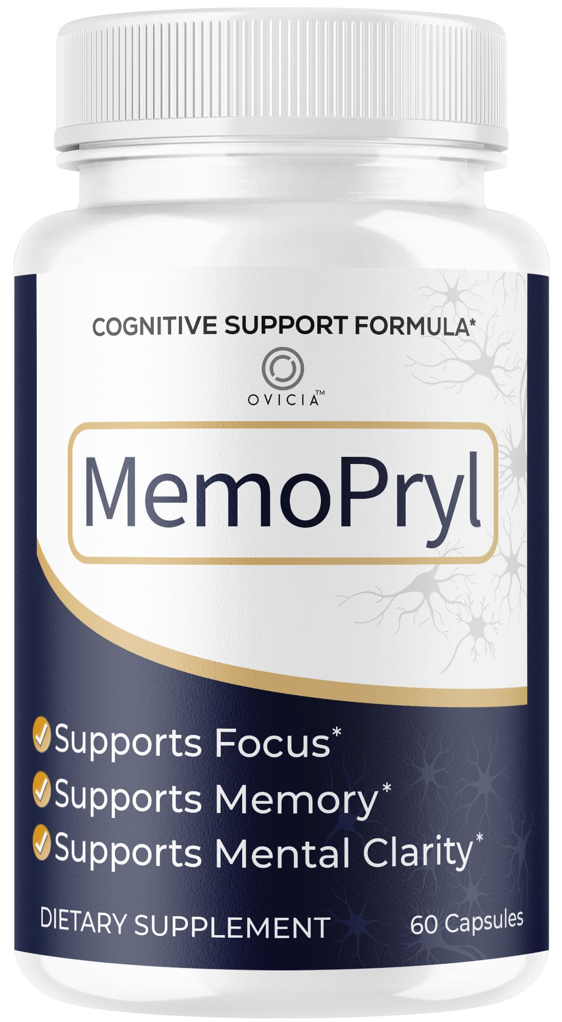 OVICIA Memopryl vista frontal del envase y beneficios claros